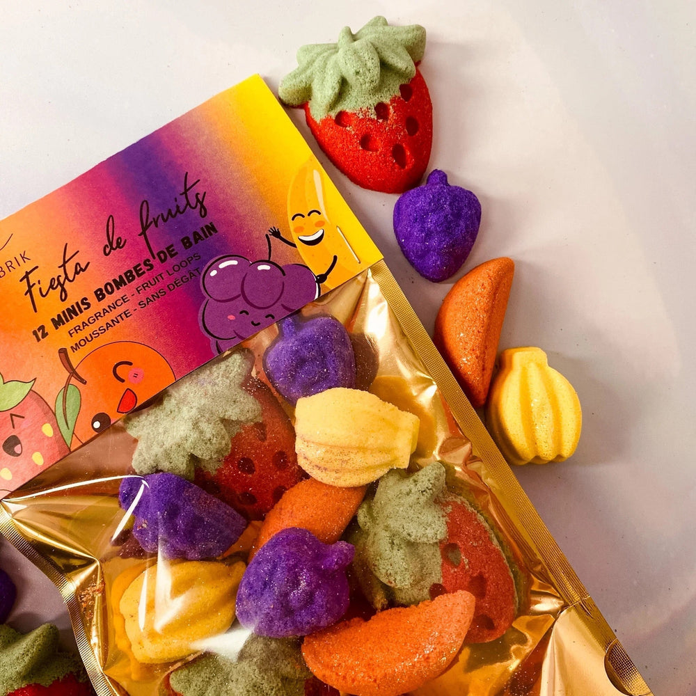 fiesta de fruits mini bombe bain fruit loops La Fabrik