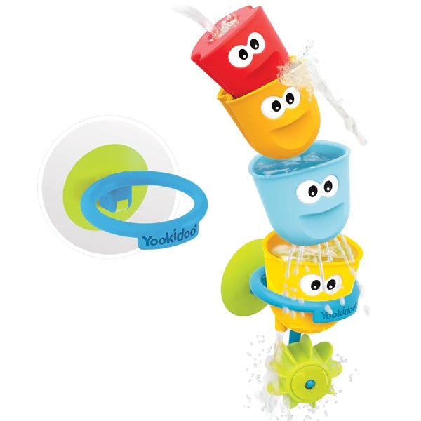 jouet de bain enfant douchette  moulin flotteur yookidoo
