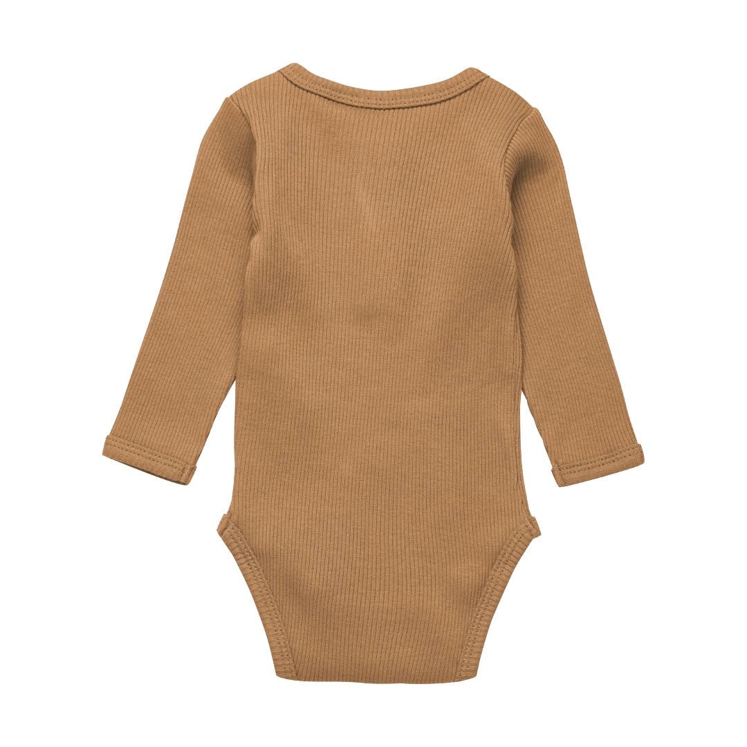 cache-couches manches longues caramel fixoni vêtement bébé