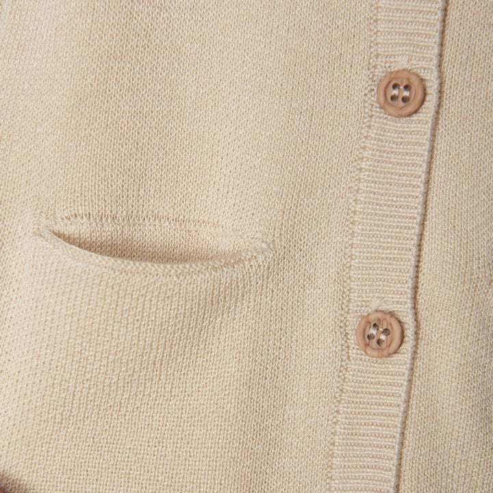 veste cardigan bouton avoine fixoni vêtement enfant bébé