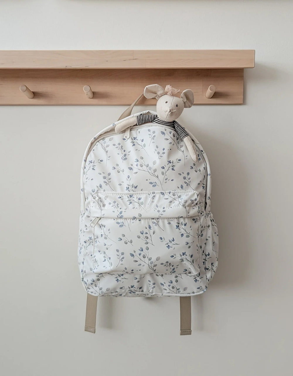 sac dos menoum menoum fleurs délicates Mlle et Coco accessoire