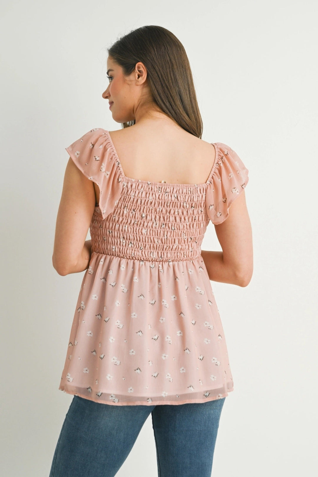 haut maternité rose poudre Hello Miz Mlle et Coco