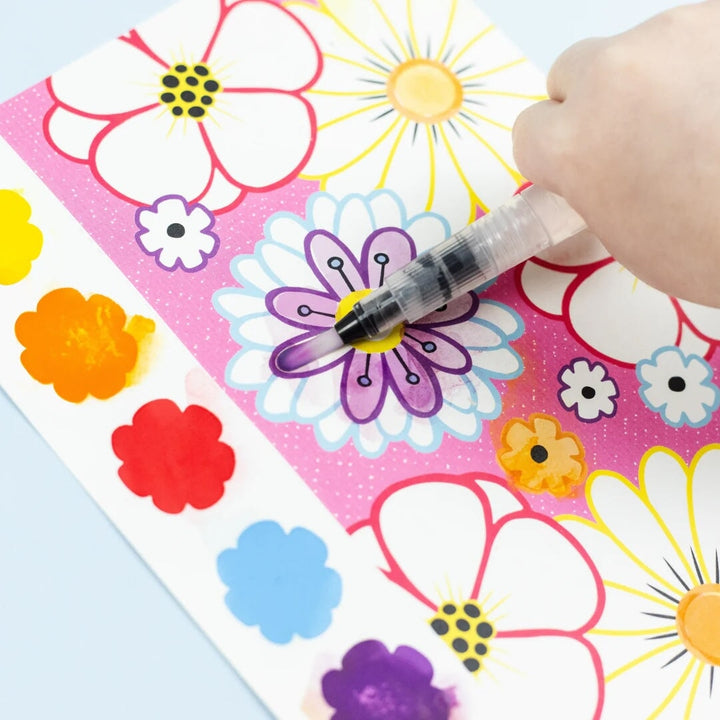 set de peinture papillons fleurs tiger tribe Mlle et Coco