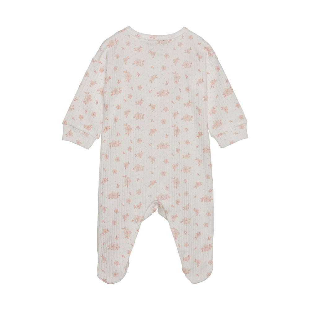 pyjama une pièce fleurs roses délicates Fixoni Mlle et Coco