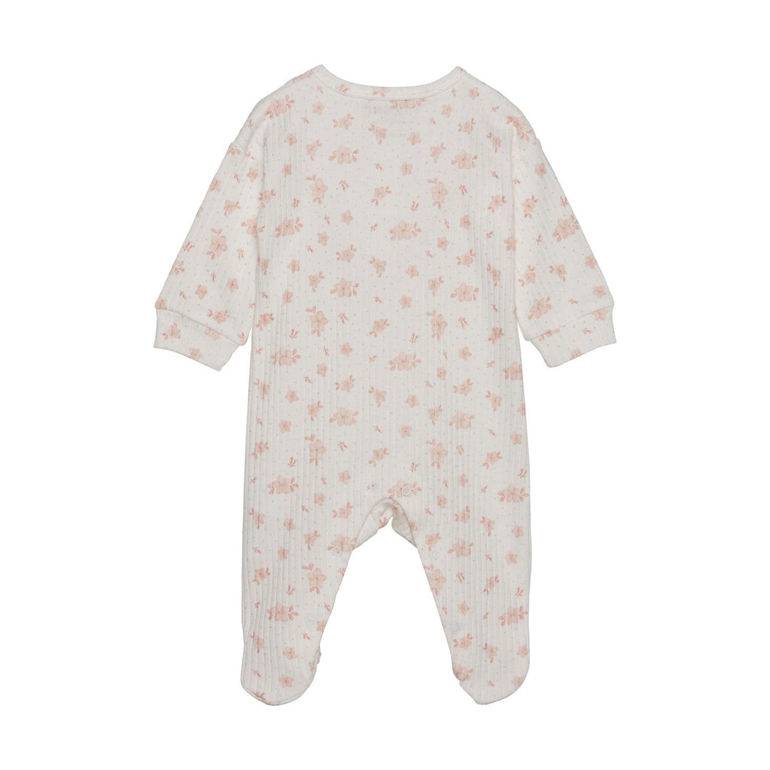 pyjama une pièce fleurs roses délicates Fixoni Mlle et Coco