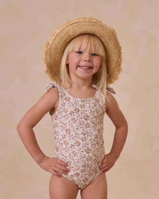 Maillot de bain Millie ivoire motifs fleurs sauvages Rylee + Cru Mlle et Coco