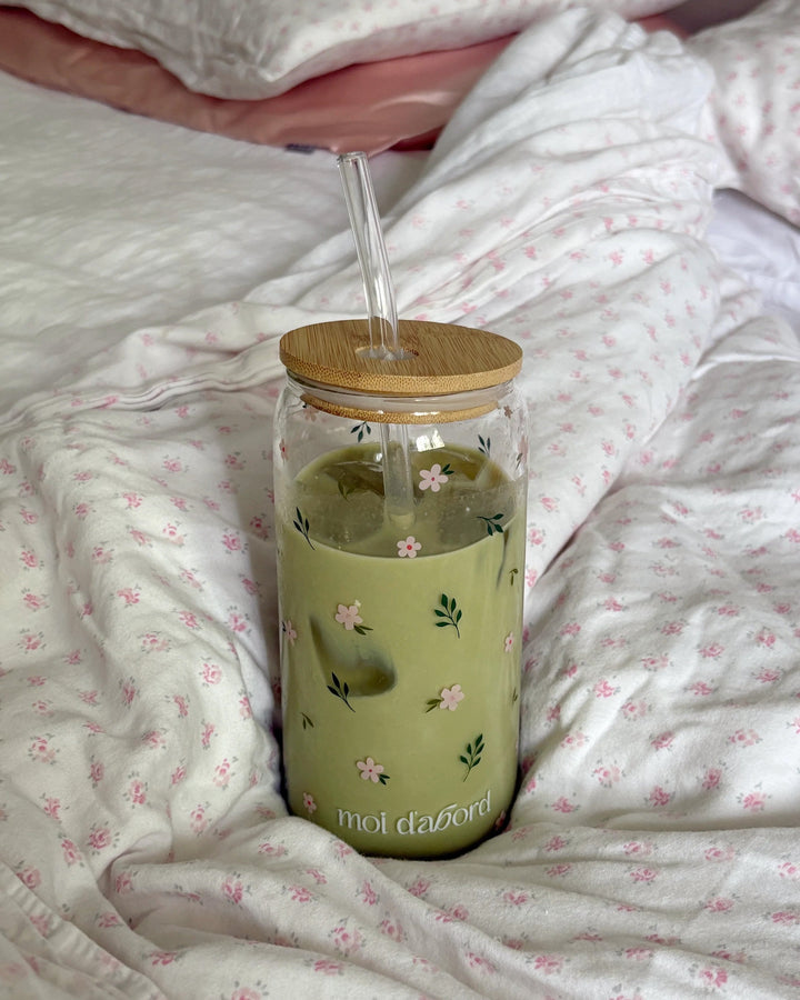 tumbler verre fleurs sauvages Moi d&