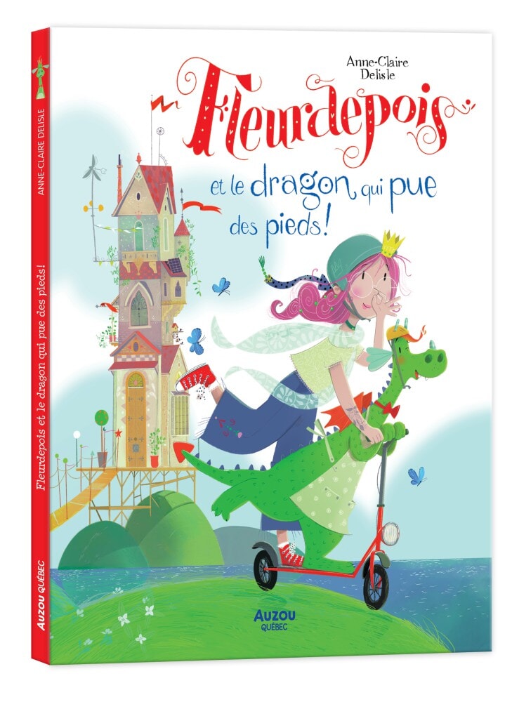 livre fleurdepois et le dragon qui pue des pieds