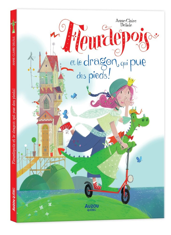 livre fleurdepois et le dragon qui pue des pieds