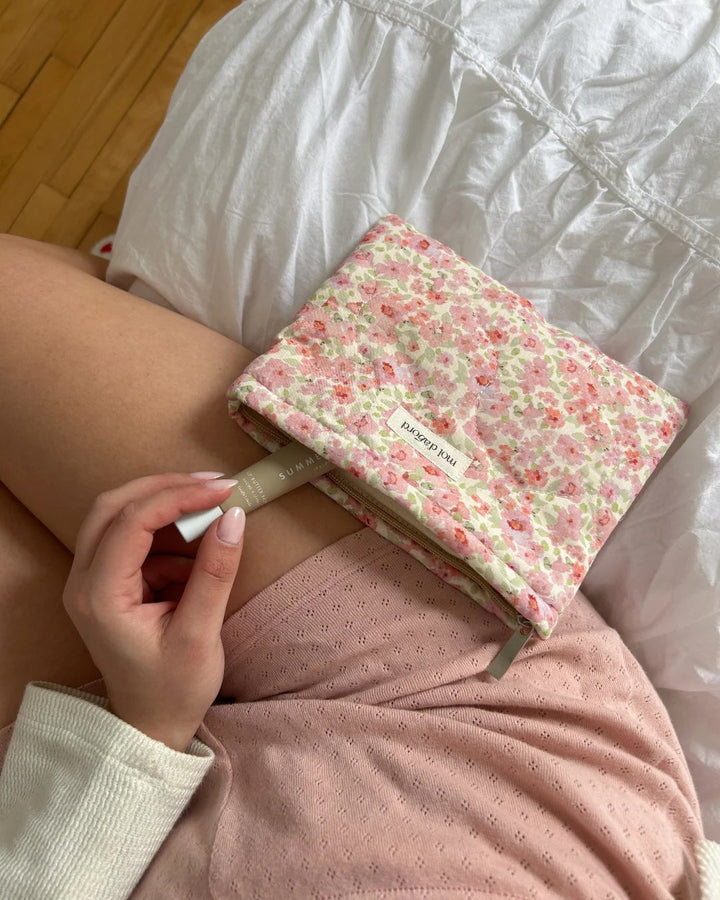 Trousse à cosmétique flora  Fleuri Moi d&