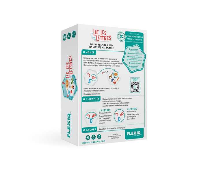 jeu société lie les lettre Flexiq Mlle et Coco