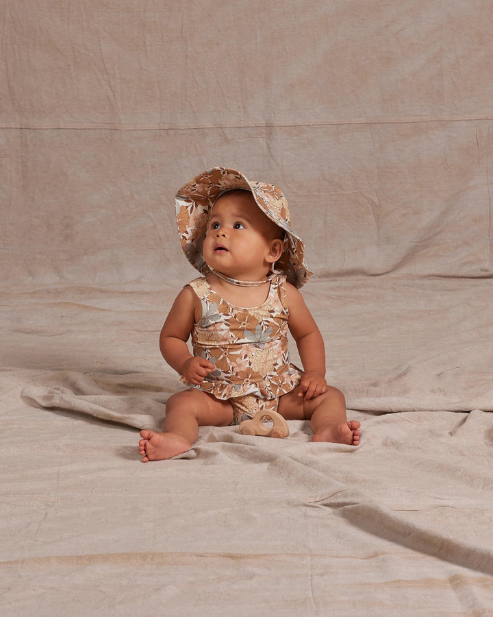 maillot de bain floral boho vintage Rylee Cru Mlle Coco