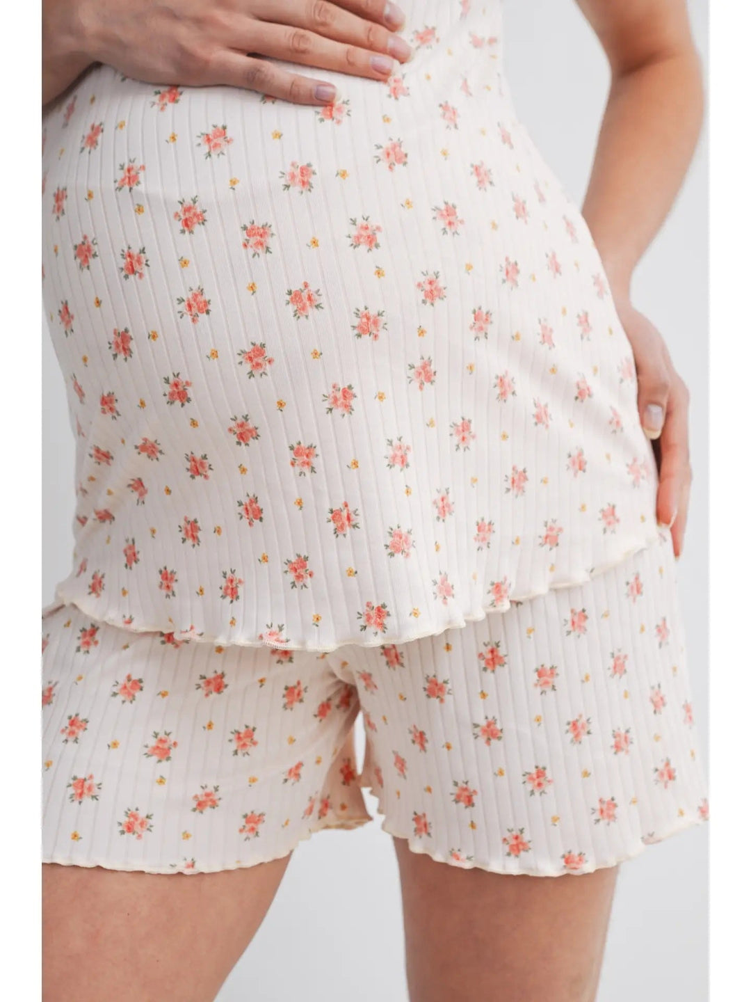 ensemble floral maternité détente Hello Miz Mlle et Coco