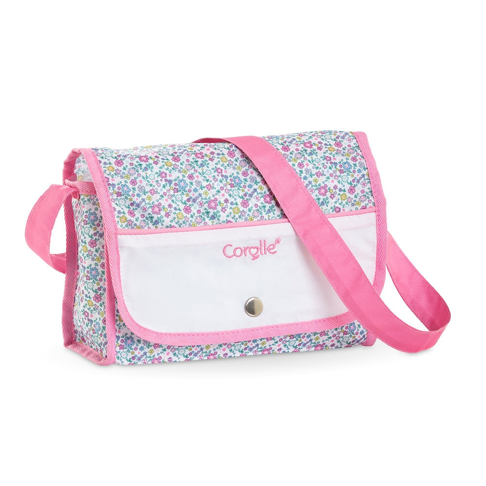 landeau floral Corolle jouet rose Mlle et Coco poupée