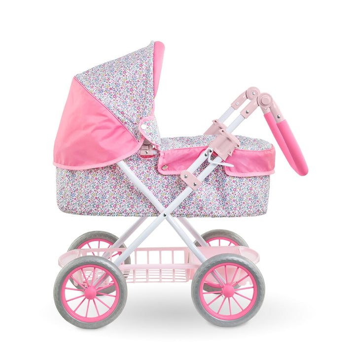 landeau floral Corolle jouet rose Mlle et Coco poupée
