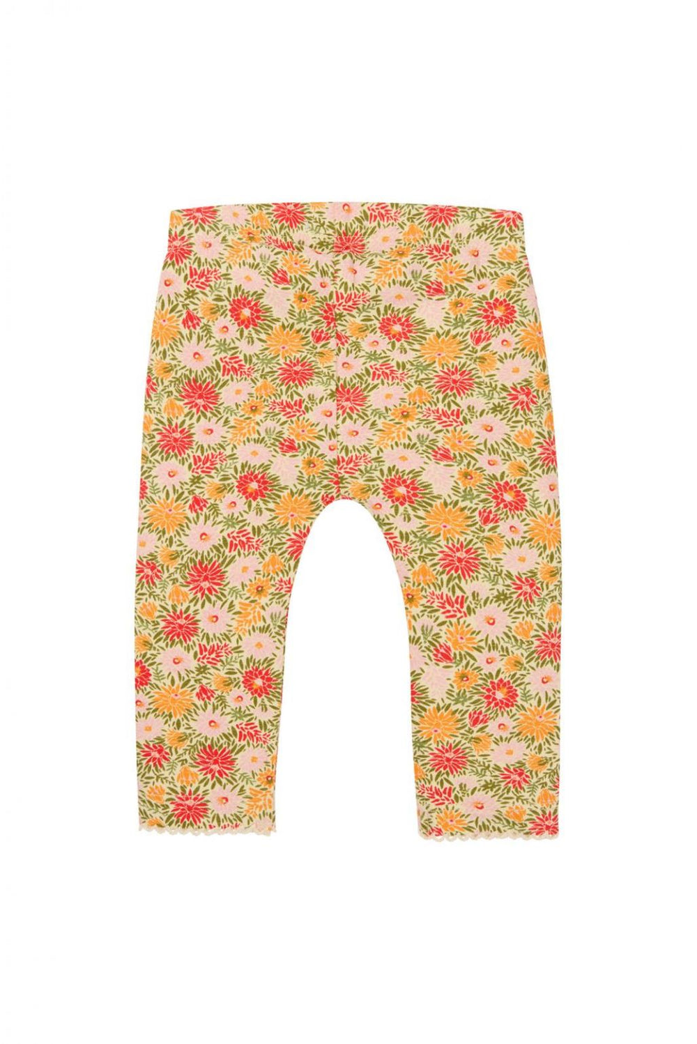 legging Noppies Milwaukie motif floral orangé Mlle et Coco