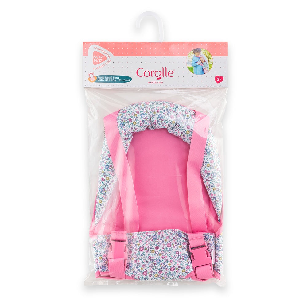 porte-bébé Corolle Floral accessoire poupée Mlle et Coco