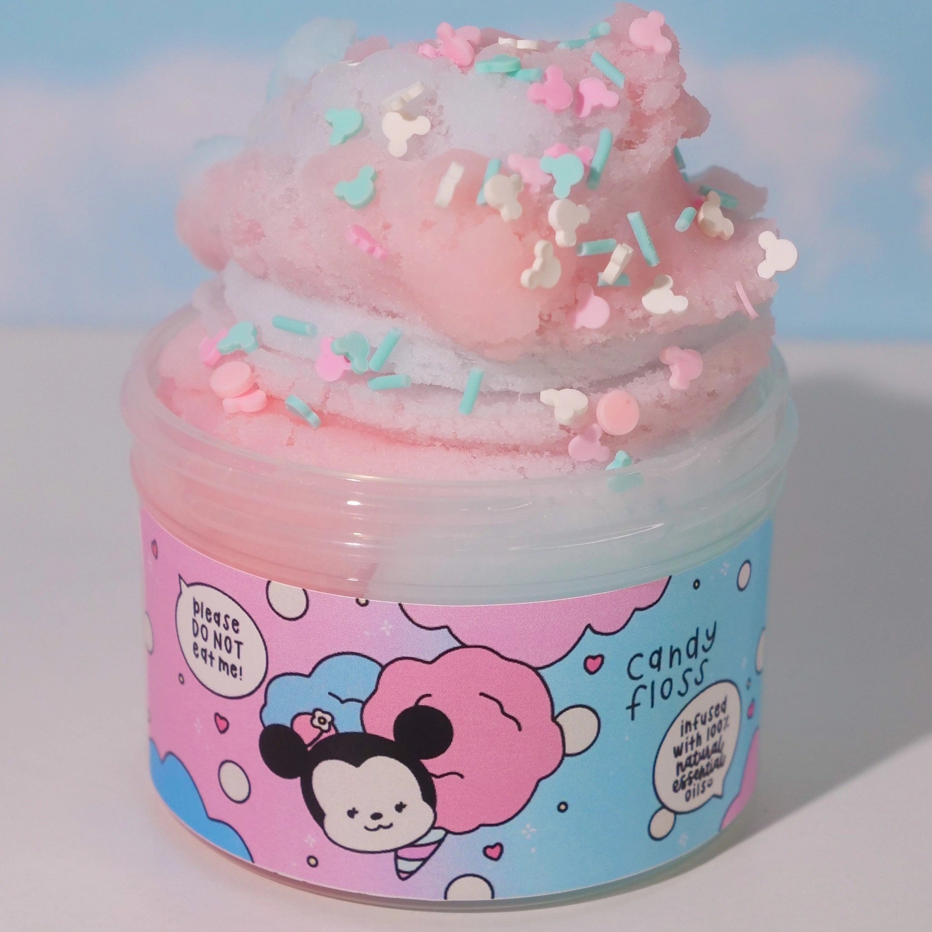 Slime parfumée 7oz Candy floss Sonria Slime Mlle et Coco Mlle