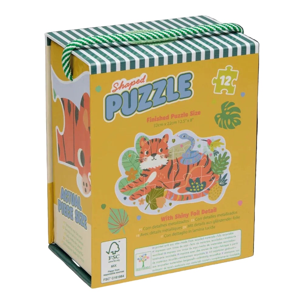 Casse-tête 12 morceaux jungle Floss &amp; Rock Mlle et Coco