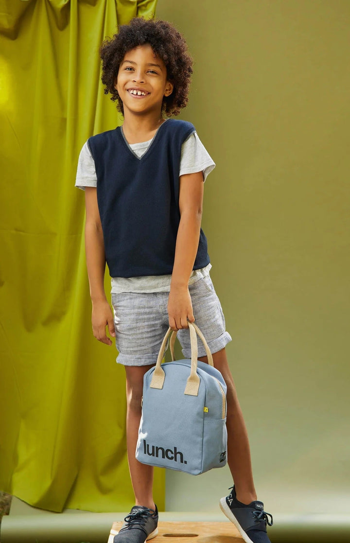 Sac à lunch Bleu déjeuner Fluf Mlle et Coco