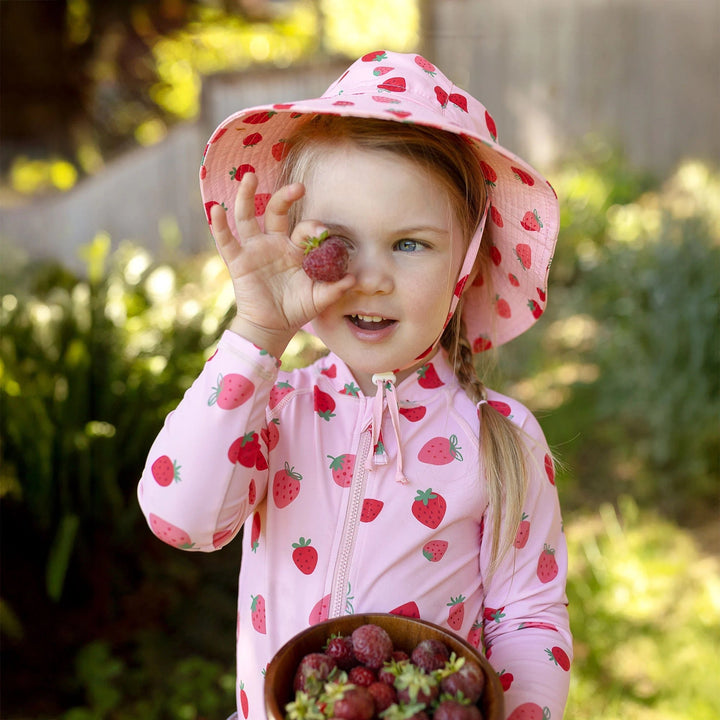 chapeau été Jan Jul fraise Mlle et Coco