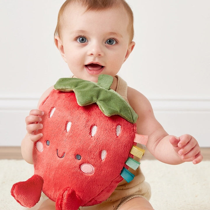 Peluche fraise Itzy Ritzy jouet enfant Mlle et Coco