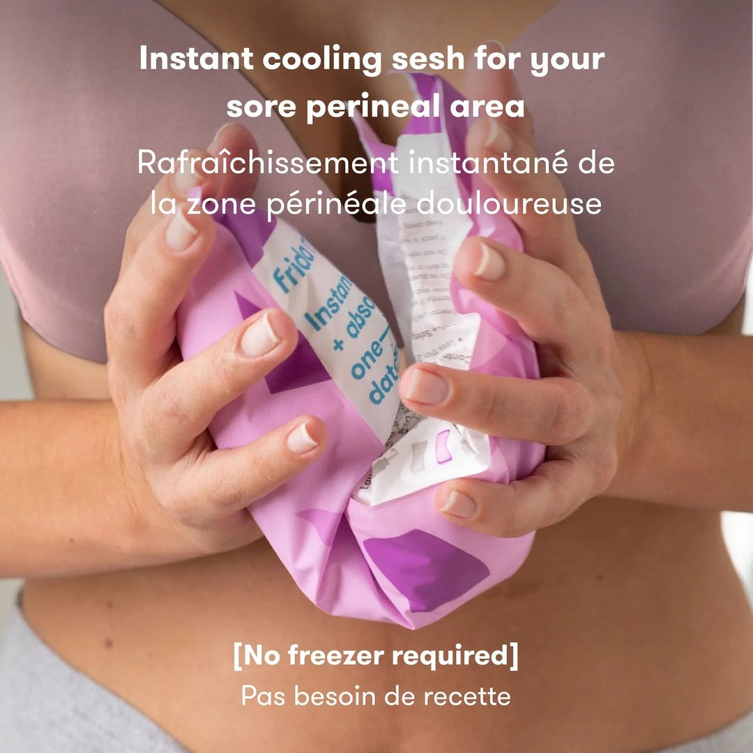 Frida mom soin intime maman serviette hygiénique glace post-partum Mlle et Coco