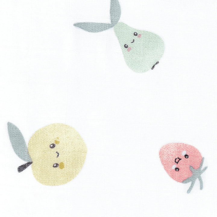 couverture mousseline fruits Perlimpinpin Mlle et Coco accessoire