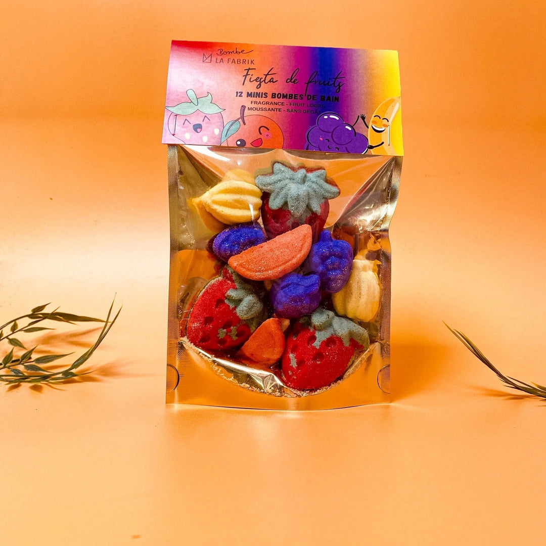 fiesta de fruits mini bombe bain fruit loops La Fabrik