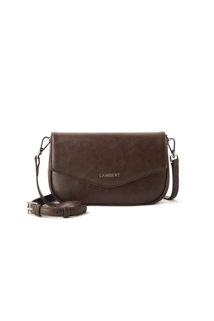 Sac à main en cuir vegan Gabby
chocolat Lambert