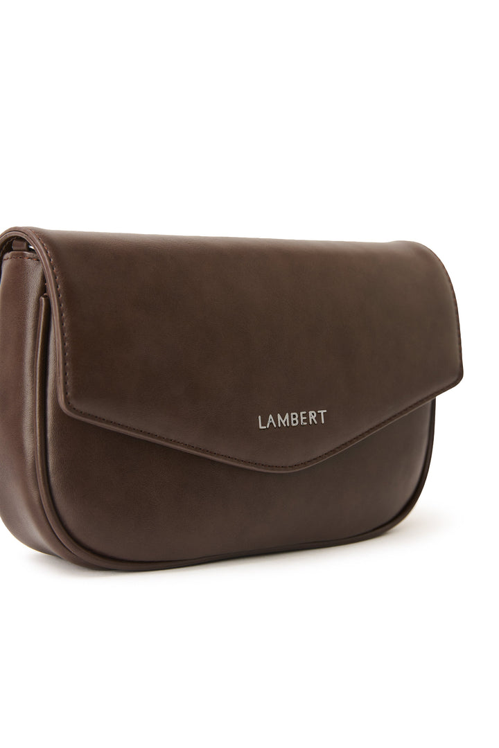 Sac à main en cuir vegan Gabby
chocolat Lambert