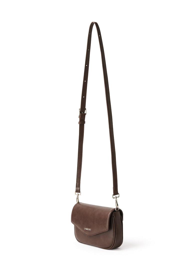 Sac à main en cuir vegan Gabby
chocolat Lambert