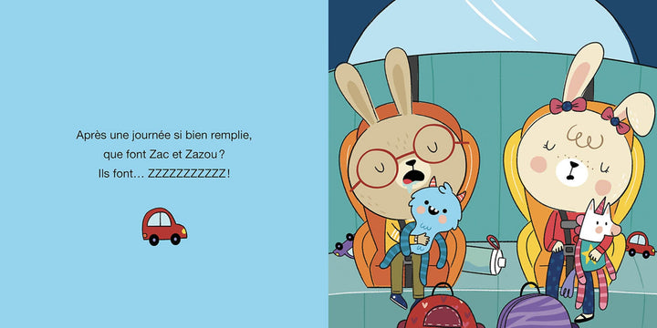 Livre Zac et Zazou aiment la garderie Auzou Mlle et Coco
