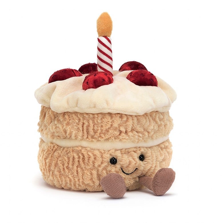 amusant gâteau de fête Jellycat peluche jouet enfant