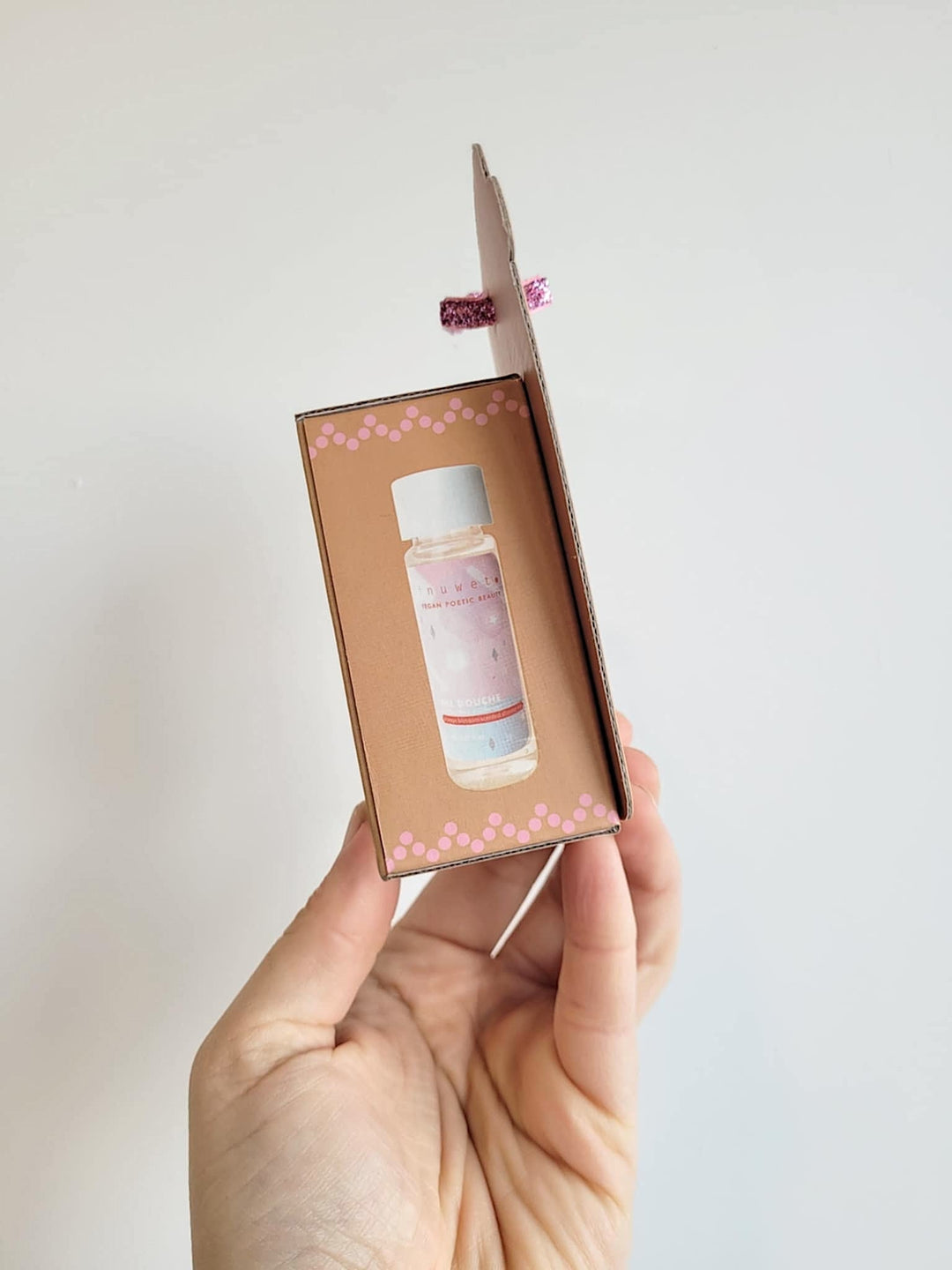 Ornement Caffé latte - Mini gel douche fleur d&