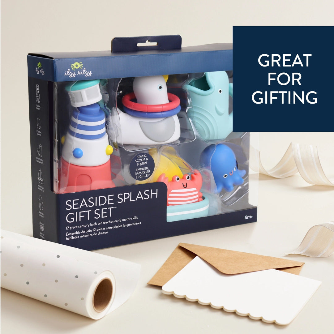 coffret cadeau seaside slash Itzy Ritzy jouet bain Mlle Coco