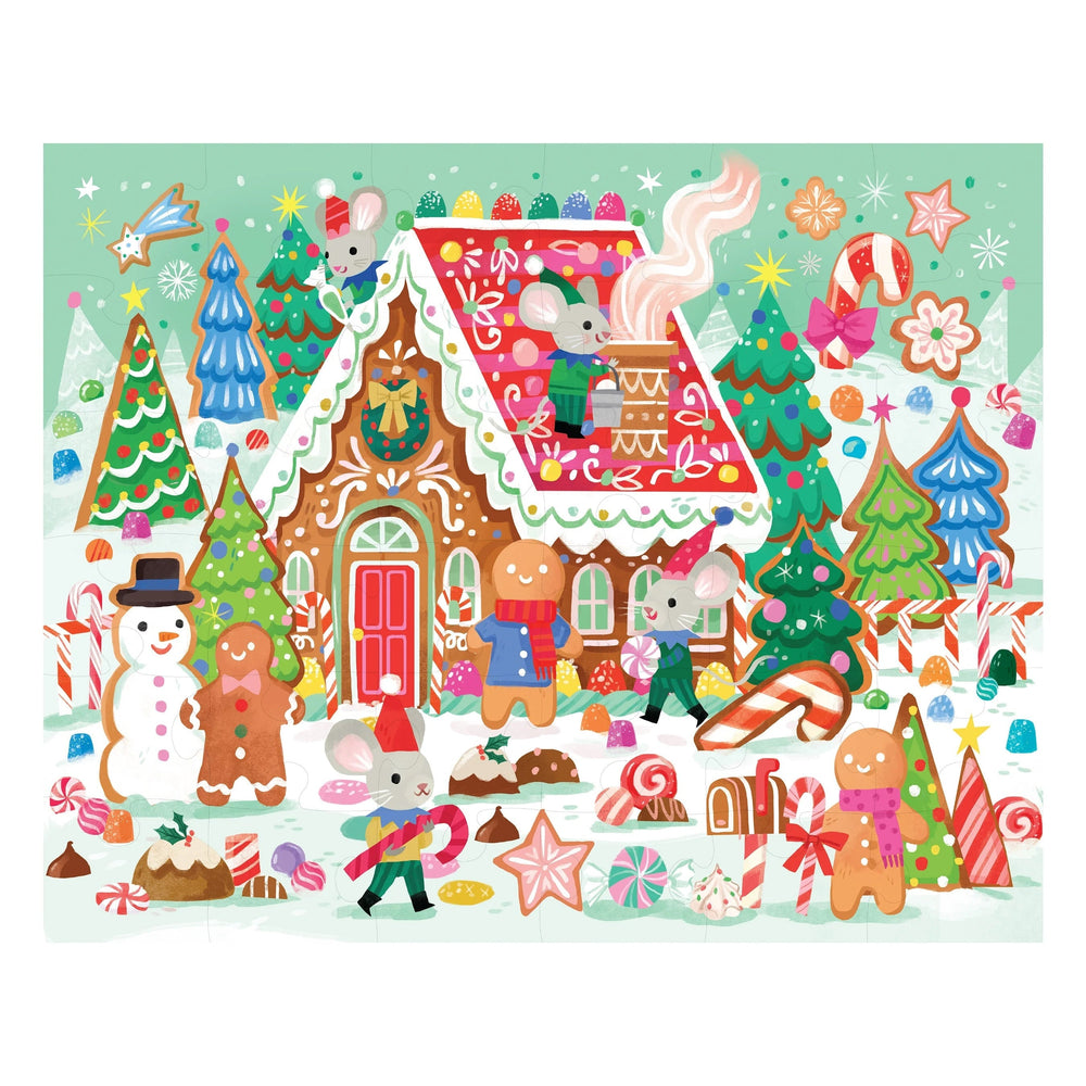 casse-tête Crocodile Creek gingerbread house Mlle et Coco