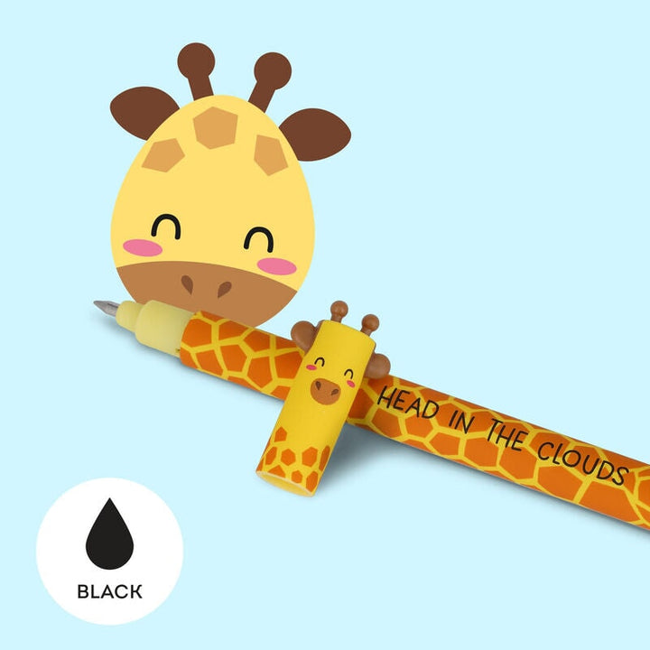 stylo effaçable Legami milano accessoire crayon animaux dino cochon espace