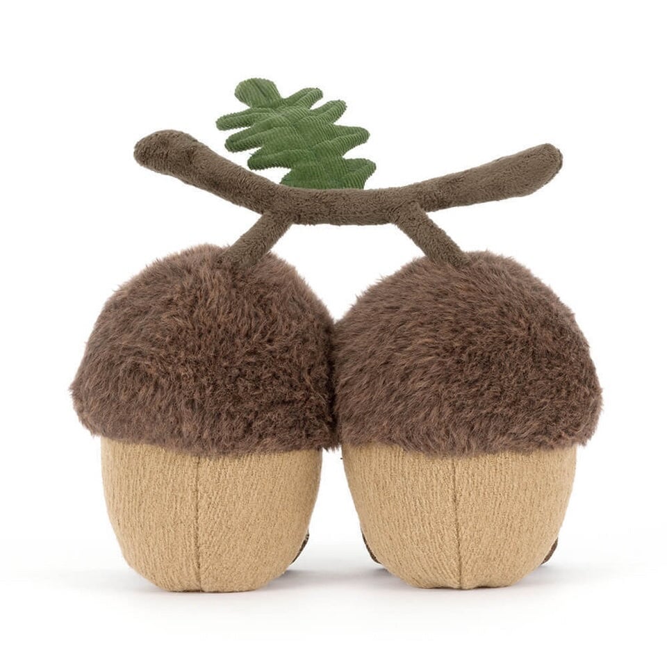 Peluche glands Ort et Tum Jellycat Mlle et Coco