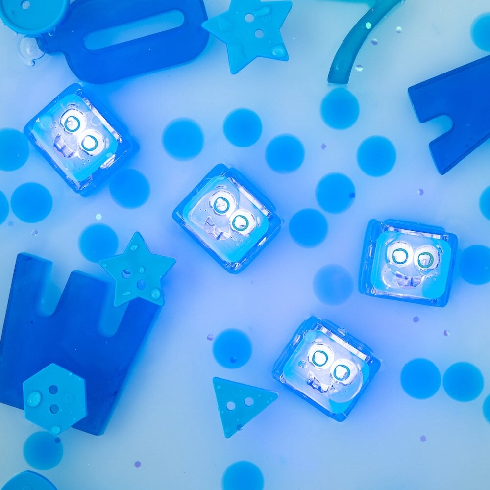 glo pals blair bleu jouet enfant bain activité
