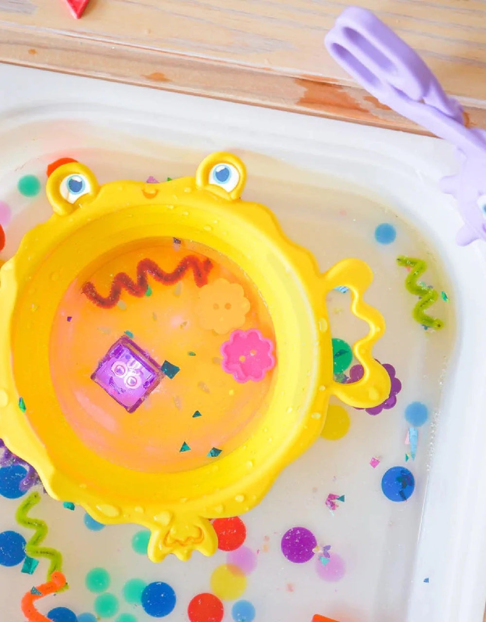 ensemble jouet sensoriel en silicone Pick-up Pals Glo pals