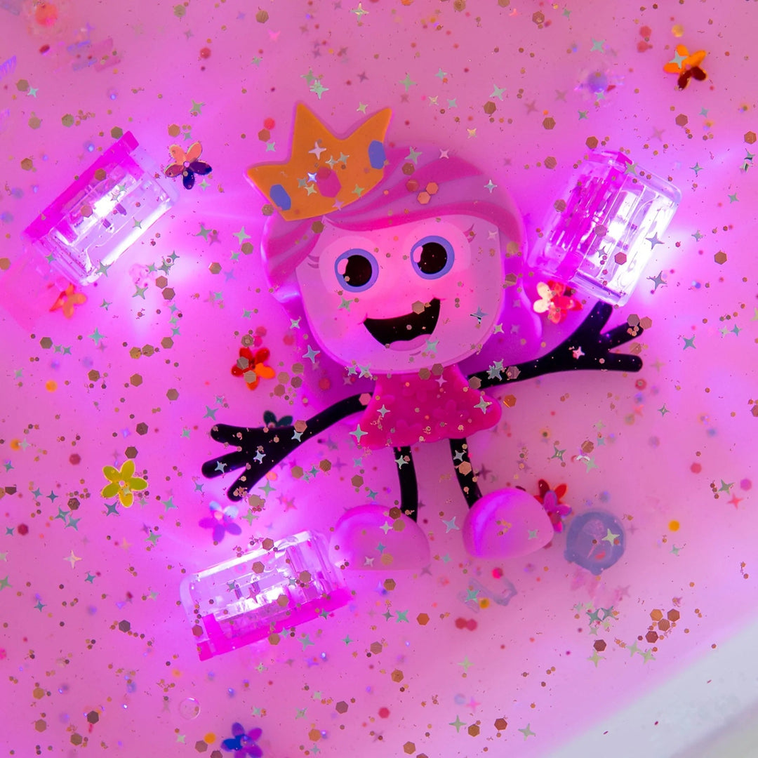 Glo pals personnage lumineux Princesse Ida rose Mlle et Coco