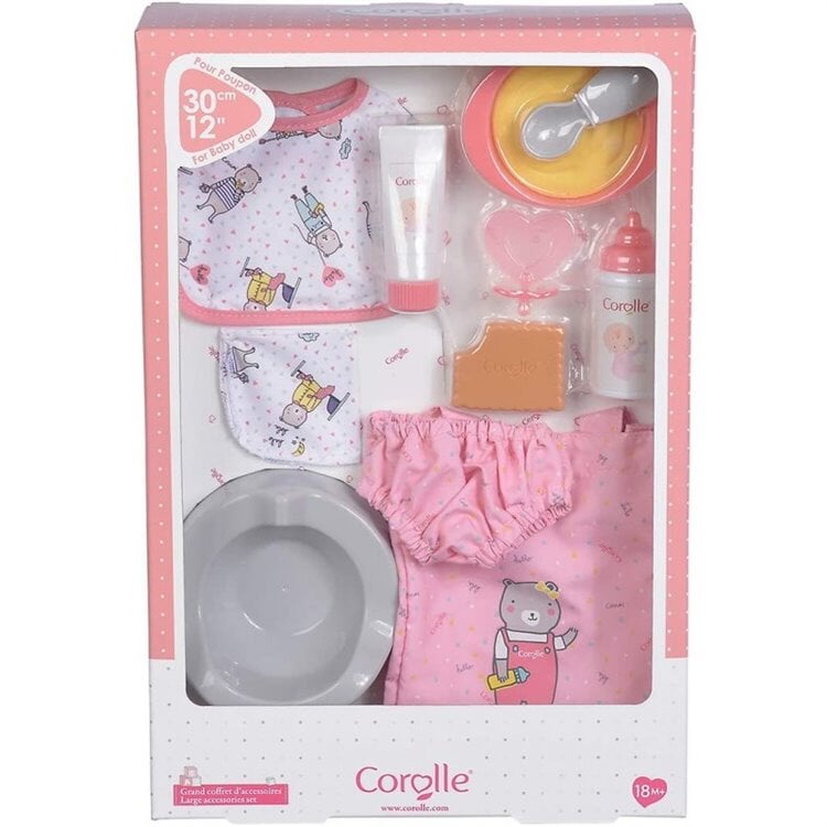 grand coffret accessoire Corolle jouet Mlle et Coco