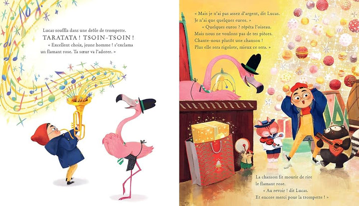Livre Le grand magasin de Noël Gründ Mlle et Coco