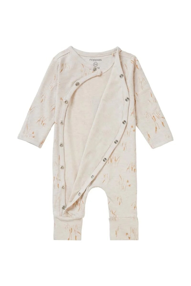 Ensemble une pièce de Noppies beige avec motifs de graminées
