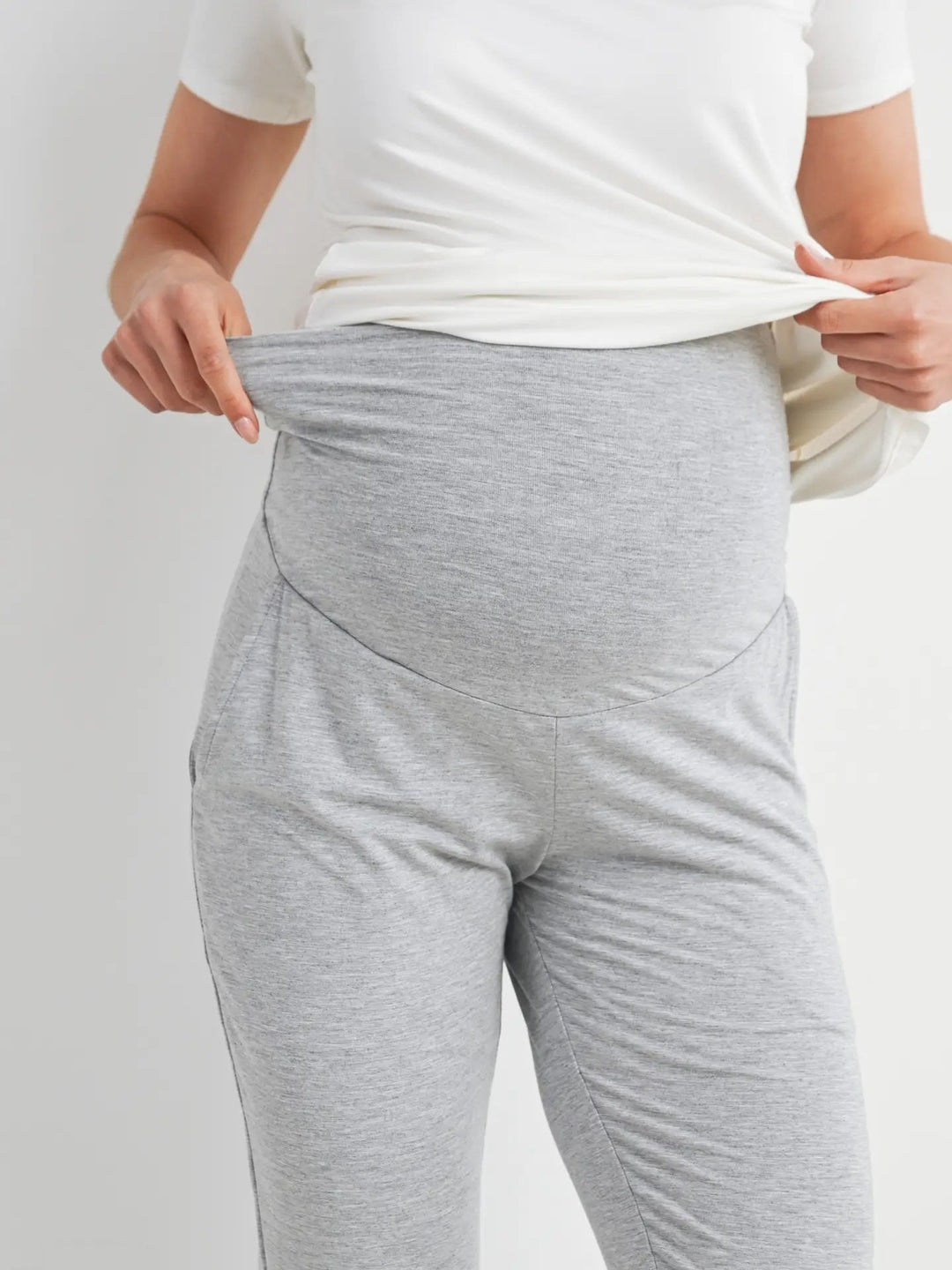 pantalon jogging maternité gris Hello Miz Mlle et Coco