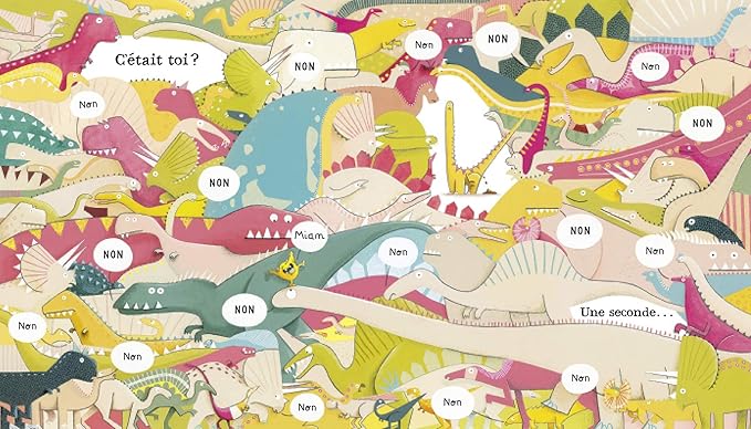Livre Glouton croqueur de dinod Gründ Québec Mlle et Coco