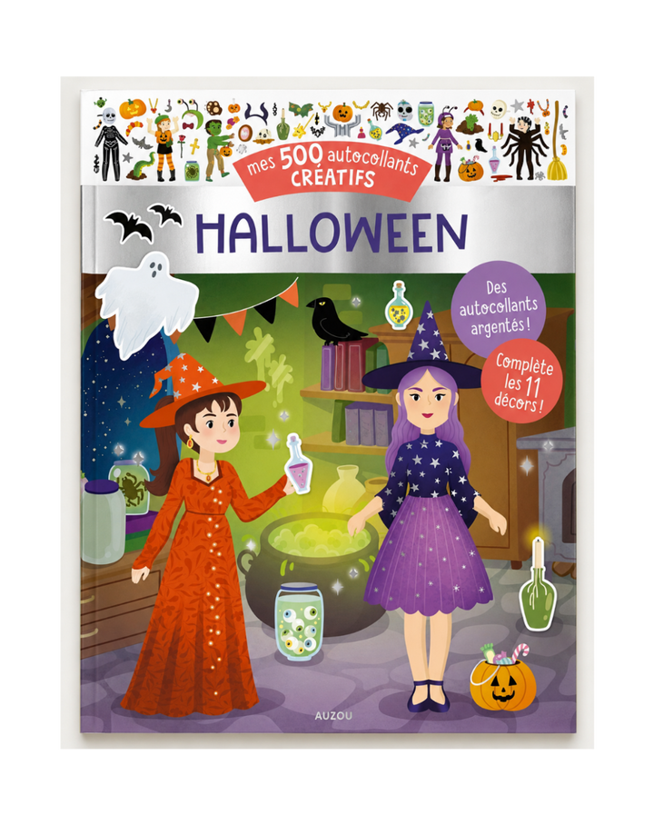 Mes Autocollants Créatifs Halloween Auzou éditions Mlle et Coco
