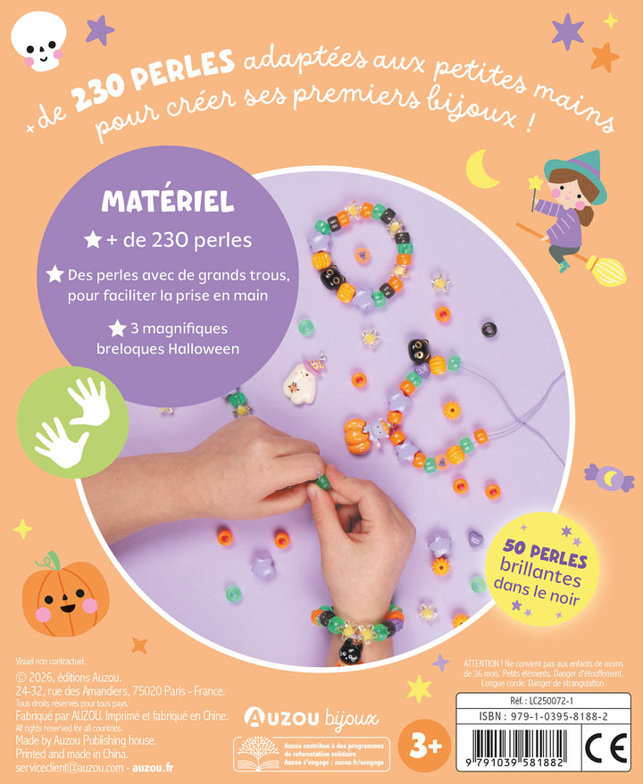 Bricolage Mes premiers bijoux Halloween Auzou Mlle et Coco