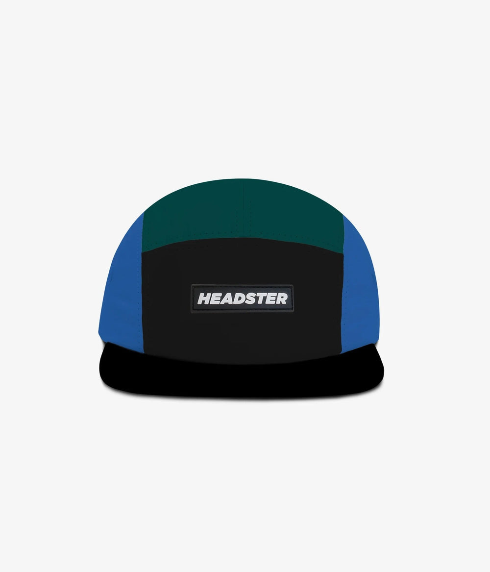 casquette runner blue lagoona Headster Mlle et Coco